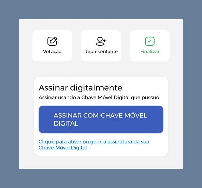 Chave Móvel Digital Gecond