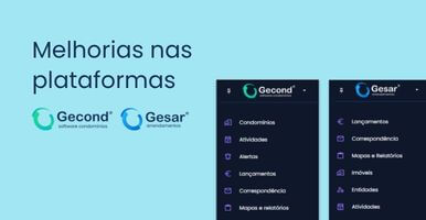 Melhorias nas plataformas Gecond e Gesar